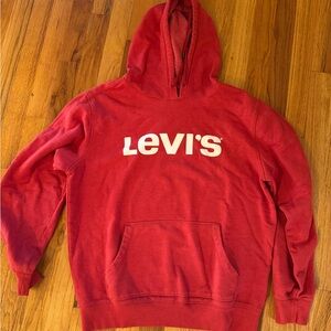 Levi's Bold Red Men's Hoodie